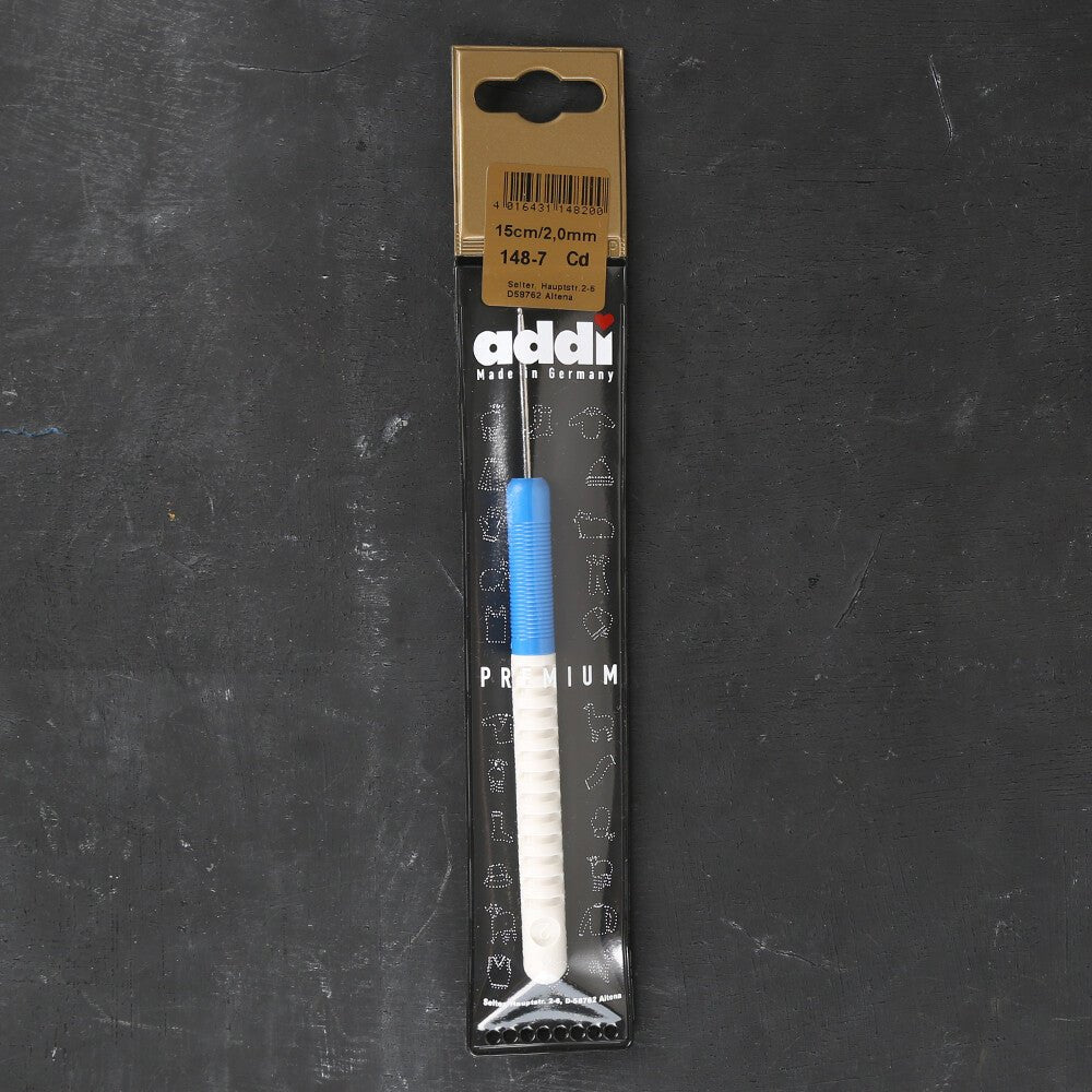 Addi 2 Mm 15 Cm Plastik Saplı Yün Tığ - 148-7 - Hobium